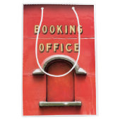 蒸気機関車 ミディアムペーパーバッグ (正面)