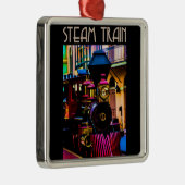 蒸気機関車 メタルオーナメント (右)