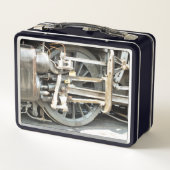 蒸気機関車 メタルランチボックス (裏面)