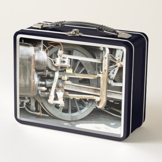 蒸気機関車 メタルランチボックス (正面)