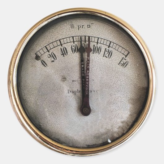 蒸気機関車 ラウンドシール (正面)