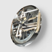 蒸気機関車 ラウンド壁時計 (傾斜)