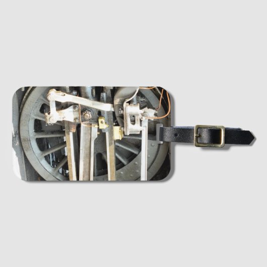 蒸気機関車 ラゲッジタグ (正面横)