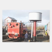 蒸気機関車 ラッピングペーパーシート (正面3)