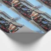 蒸気機関車 ラッピングペーパー (角)