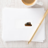 蒸気機関車 ラベル (インサイチュ)