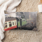 蒸気機関車 ランバークッション (ブランケット)