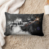 蒸気機関車 ランバークッション (ブランケット)