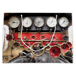 蒸気機関車 ラージペーパーバッグ