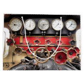 蒸気機関車 ラージペーパーバッグ (裏面)