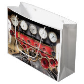 蒸気機関車 ラージペーパーバッグ (正面アングル)