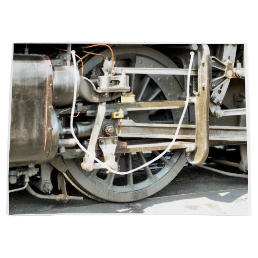 蒸気機関車 ラージペーパーバッグ (正面)