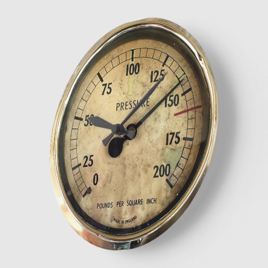 蒸気機関車 ラージ壁時計 (傾斜)