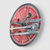 蒸気機関車 ラージ壁時計 (傾斜)