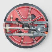 蒸気機関車 ラージ壁時計 (正面)