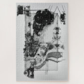 蒸気機関車 – ヴィンテージ列車 ジグソーパズル (縦)