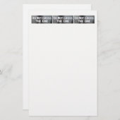 蒸気機関車 便箋 (正面/裏面)