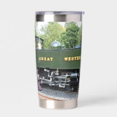 蒸気機関車 保温保冷タンブラー (左面)