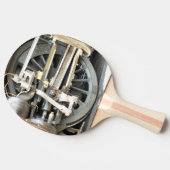 蒸気機関車 卓球ラケット (横)