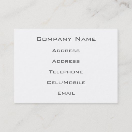 蒸気機関車 名刺 (裏面)