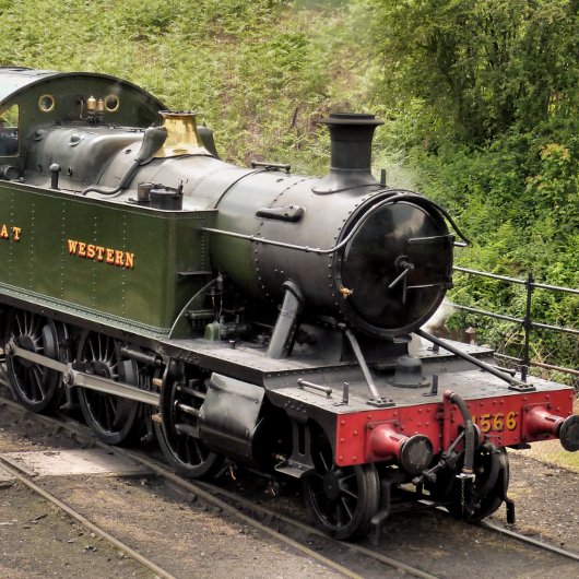 蒸気機関車 缶バッジ