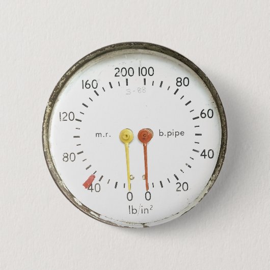 蒸気機関車 缶バッジ (正面)