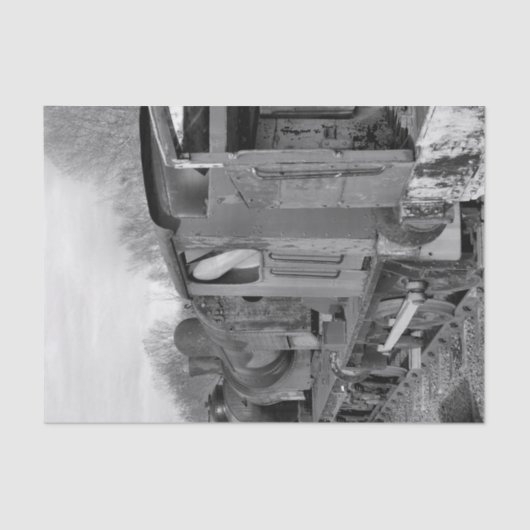 蒸気機関車 薄葉紙 (正面)