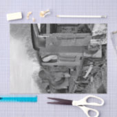 蒸気機関車 薄葉紙 (クラフト)