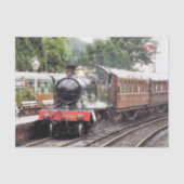 蒸気機関車 薄葉紙 (正面)