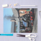 蒸気機関車 薄葉紙 (クラフト)