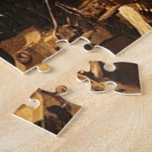 蒸気機関車#01ジグソーパズル1014 pc. ジグソーパズル (側面)