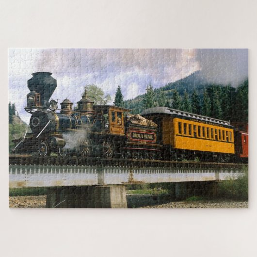 蒸気機関車#27ジグソーパズル1014 pc. ジグソーパズル (横)