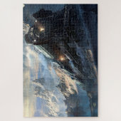 蒸気機関車#28ジグソーパズル1014 pc. ジグソーパズル (縦)