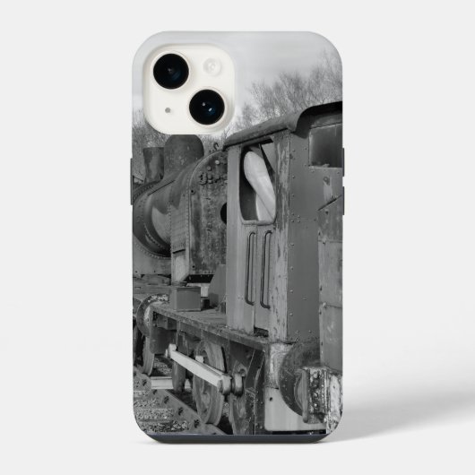 蒸気機関車 iPhoneケース (裏面)