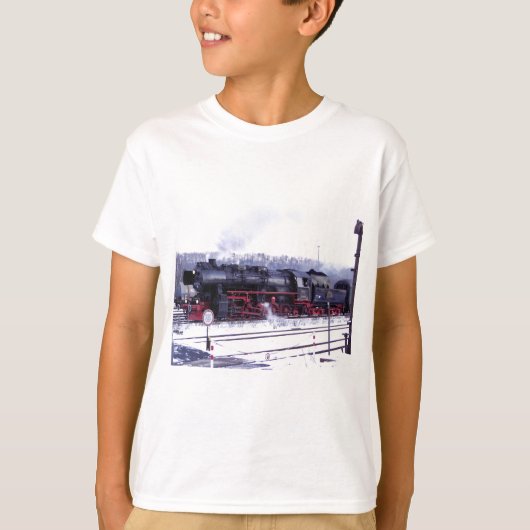 蒸気機関車 Tシャツ (正面)