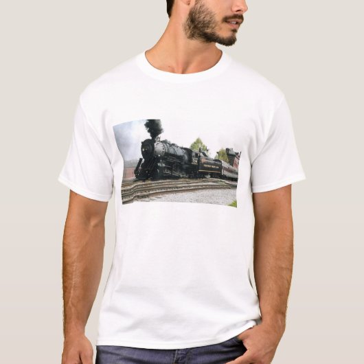 蒸気機関車 Tシャツ (正面)