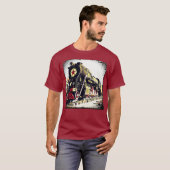 蒸気機関車 Tシャツ (正面フル)