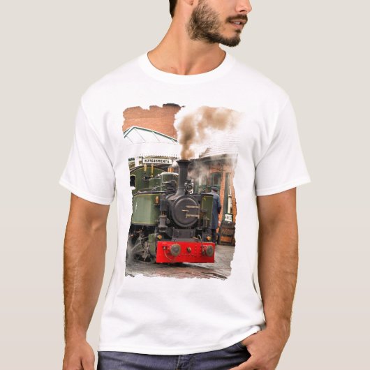 蒸気機関車 Tシャツ (正面)