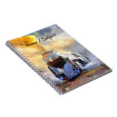 蒸気機関車N&W 611蒸気機関車 ノートブック (右側)