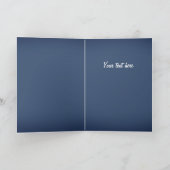 蒸気機関481のクリスマスカード シーズンカード (内部)