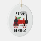 蒸気機関 セラミックオーナメント (右)