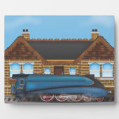 蒸気機関 フォトプラーク (正面)