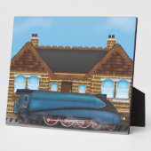 蒸気機関 フォトプラーク (側面)