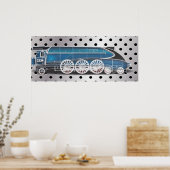 蒸気機関 ポスター (キッチン)