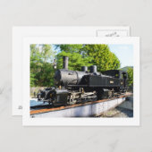 蒸気機関 ポストカード (正面/裏面)