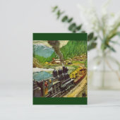 蒸気機関 ポストカード (スタンド正面)