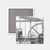 蒸気機関 マグネット (正面/裏面)