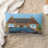 蒸気機関 ランバークッション (ブランケット)