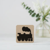 蒸気機関/ロコ徴候 スクエア名刺 (スタンド正面)