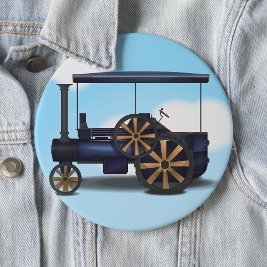 蒸気機関 缶バッジ (インサイチュ)